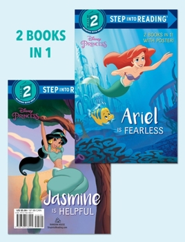 Paperback Ariel Is Fearless/Jasmine Is Helpful (Disney Princess) Book