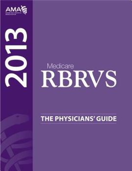 Paperback Medicare RBRVS 2013: The Physician's Guide Book