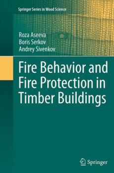 Paperback Fire Behavior and Fire Protection in Timber Buildings Book