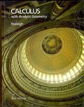 Hardcover Calculus with Analytic Geometry Book