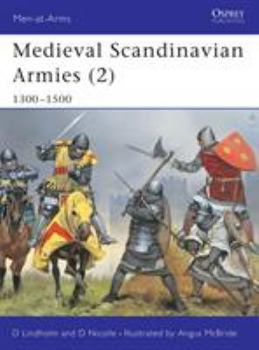 Paperback Medieval Scandinavian Armies (2): 1300-1500 Book