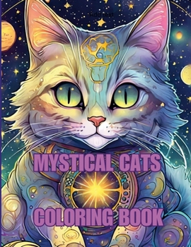 Paperback Mystical Cats Coloring Book