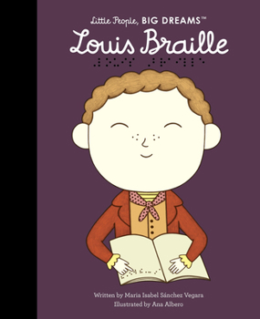 Hardcover Louis Braille Book