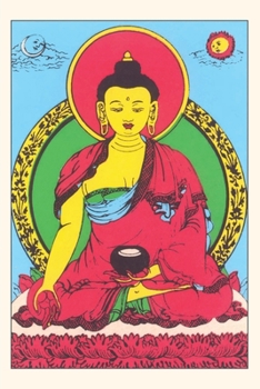 Paperback Vintage Journal Buddha with Bowl Book
