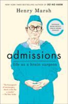Hardcover Admissions: Life as a Brain Surgeon Book