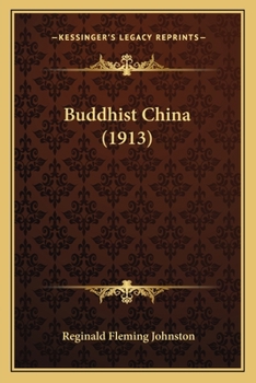 Paperback Buddhist China (1913) Book