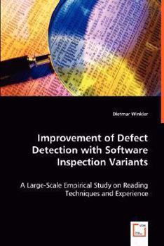 Paperback Improvement of Defect Detection with Software Inspection Variants Book