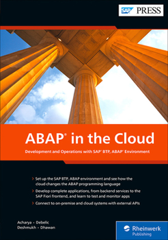 Hardcover ABAP in the Cloud: Development and Operations with SAP Btp, ABAP Environment Book