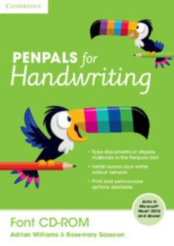 CD-ROM Penpals for Handwriting Font CD-ROM Book