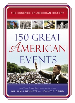 Paperback 150 Great American Events Book