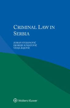 Paperback Criminal Law in Serbia Book