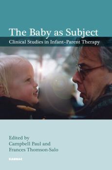 Paperback The Baby as Subject Book