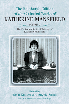 Hardcover The Poetry and Critical Writings of Katherine Mansfield Book