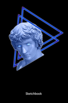 Sketchbook: Vaporwave Notebook and Journal, Sketch Paper, 6x9.