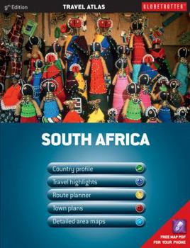 Paperback South Africa Travel Atlas Book