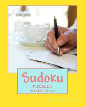 Paperback Sudoku Puzzles: Easter Easy [Large Print] Book