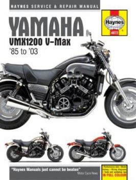 Hardcover Yamaha Vmx1200 V-Max '85 to '03 Book