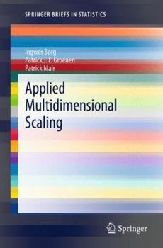 Paperback Applied Multidimensional Scaling Book