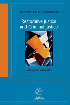 Paperback Restorative Justice and Criminal Justice Book