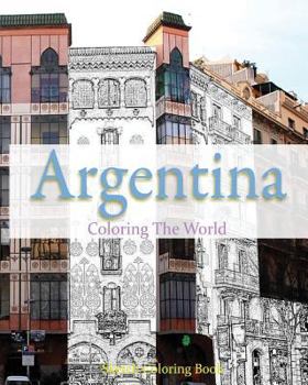 Paperback Argentina Coloring The World: Sketch Coloring Book