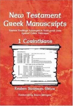 Paperback New Testament Greek Manuscripts: 1 Corinthians Book