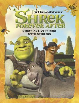 Paperback Story Activity Book with Stickers (Shrek Forever After) Book