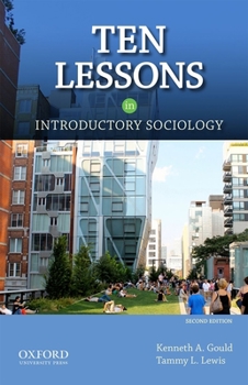 Paperback Ten Lessons in Introductory Sociology Book