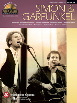 Paperback Simon & Garfunkel: Piano Play-Along Volume 108 Book