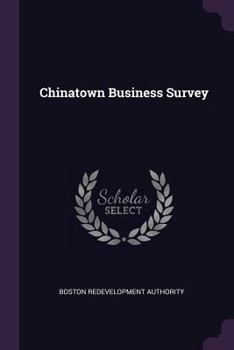 Paperback Chinatown Business Survey Book