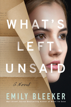 Paperback What's Left Unsaid Book