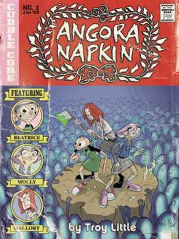 Hardcover Angora Napkin Book