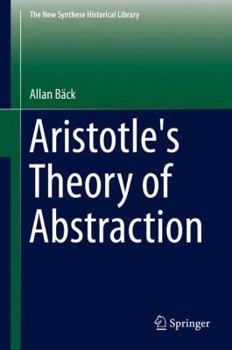 Hardcover Aristotle's Theory of Abstraction Book