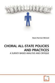 Paperback Choral All-State Policies and Practices Book