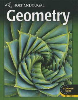 Hardcover Holt McDougal Geometry: Student Edition 2012 Book