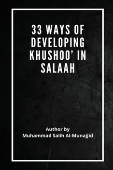 Paperback 33 Ways of developing Khushoo' in Salaah Book