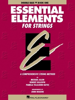 Paperback Essential Elements for Strings - Book 1 (Original Series): Double Bass Book