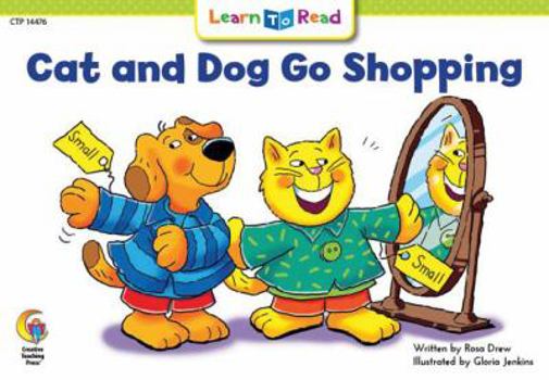 Paperback Cat and Dog Go Shopping Book