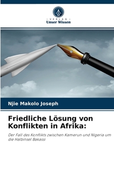 Paperback Friedliche Lösung von Konflikten in Afrika [German] Book