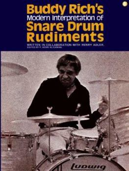 Paperback Buddy Rich's Modern Interpretation of Snare Drum Rudiments Book