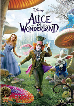 DVD Alice in Wonderland Book