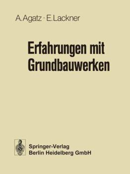Paperback Erfahrungen Mit Grundbauwerken [German] Book