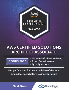 Paperback AWS Certified Solutions Architect Associate - Essential Exam Training Book