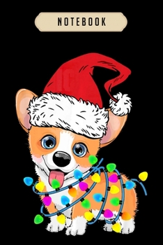 Notebook: Corgi running pizza lover funny dog pizza gifts Notebook-6x9(100 pages)Blank Lined Paperback Journal For Student, corgi pups, corgi butt gift, corgi gifts for kids, women, girls, boys, men, 