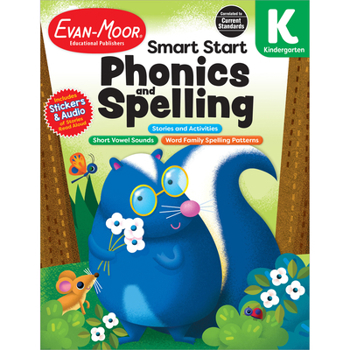 Paperback Smart Start: Phonics and Spelling, Grade K Book