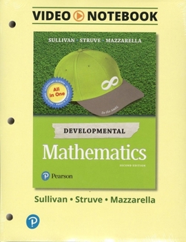 Paperback Video Notebook for Developmental Mathematics: Prealgebra, Elementary Algebra, and Intermediate Algebra Book