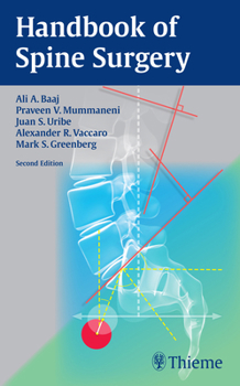 Paperback Handbook of Spine Surgery Book