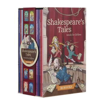 Hardcover Shakespeare's Tales Retold for Children: 16-Book Box Set Book