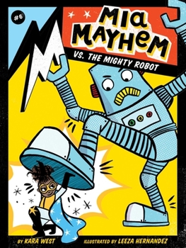 Paperback MIA Mayhem vs. the Mighty Robot Book