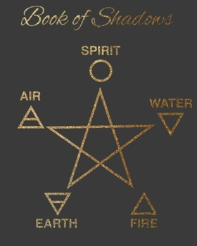 Paperback Book Of Shadows: 240 page 8x10 blank book of shadows Book