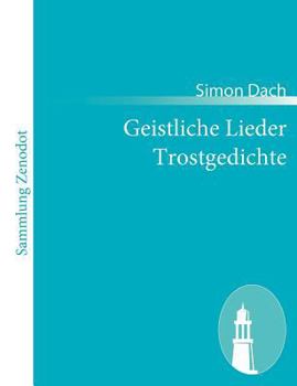 Paperback Geistliche Lieder Trostgedichte [German] Book